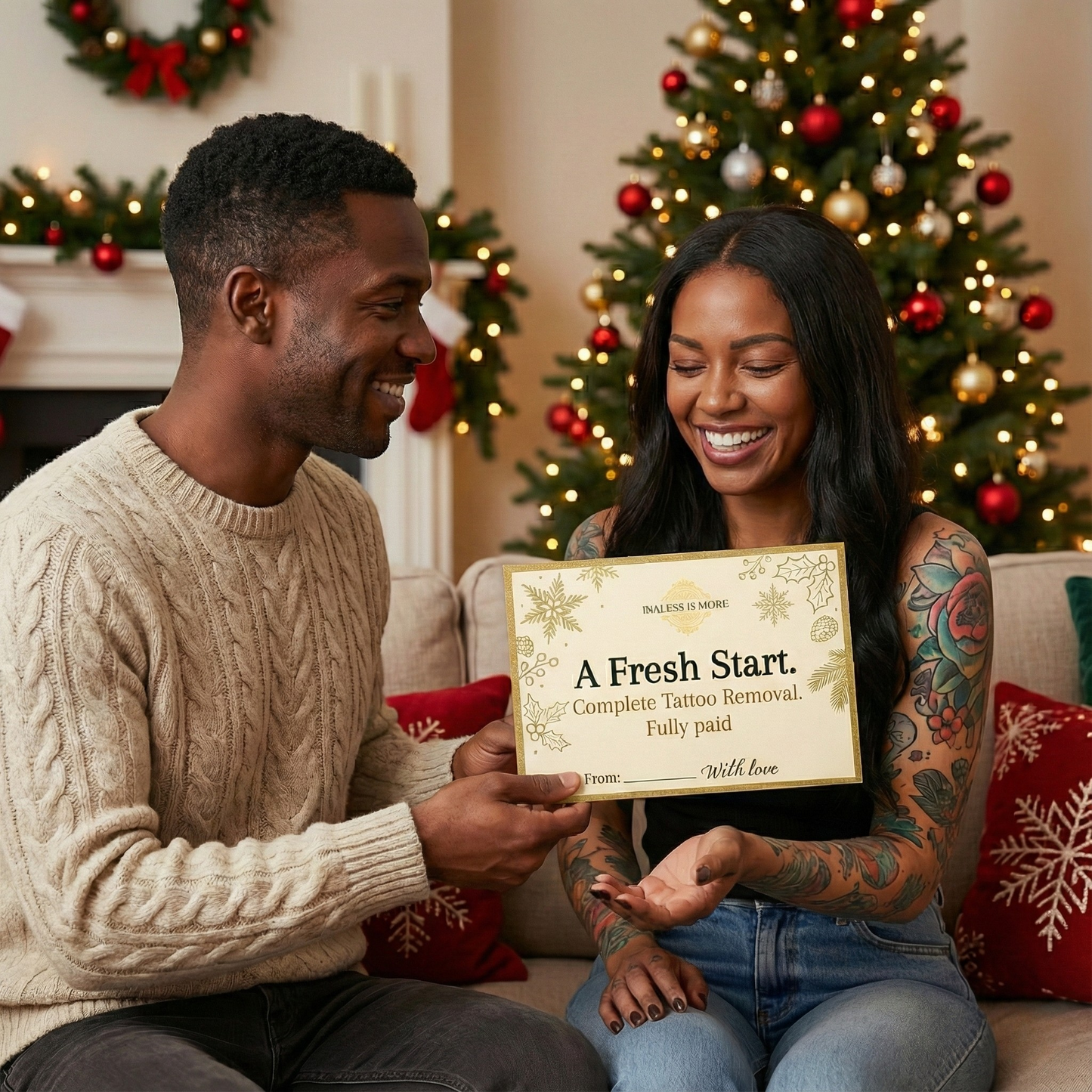 Laser Tattoo Removal Gift Card - Inkless is More