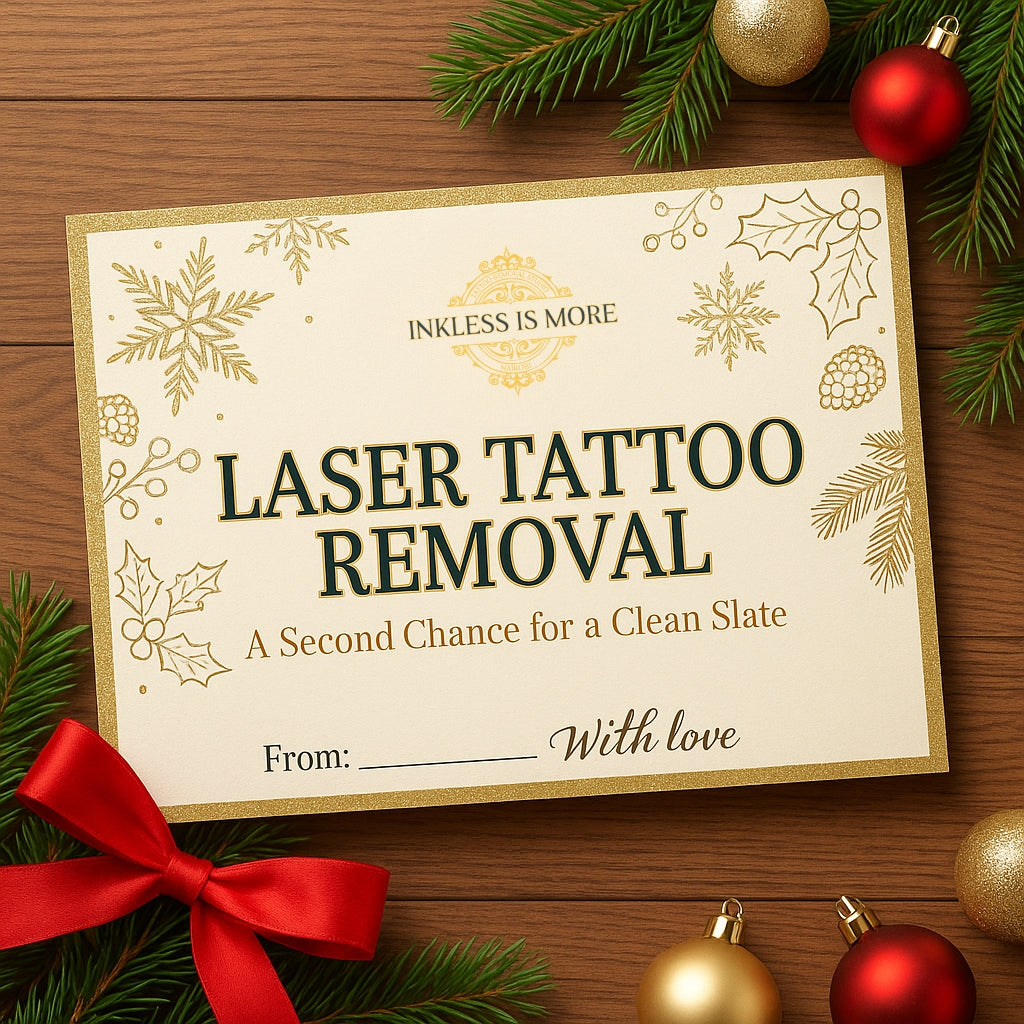 Laser Tattoo Removal Gift Card - Inkless is More
