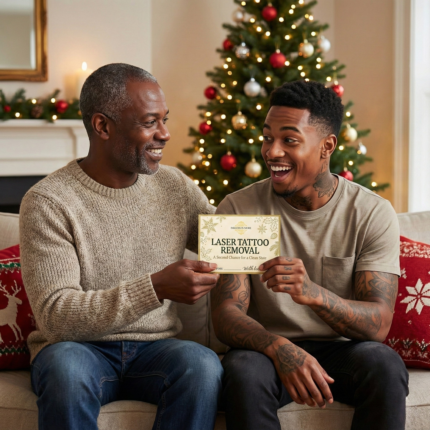 Laser Tattoo Removal Gift Card - Inkless is More